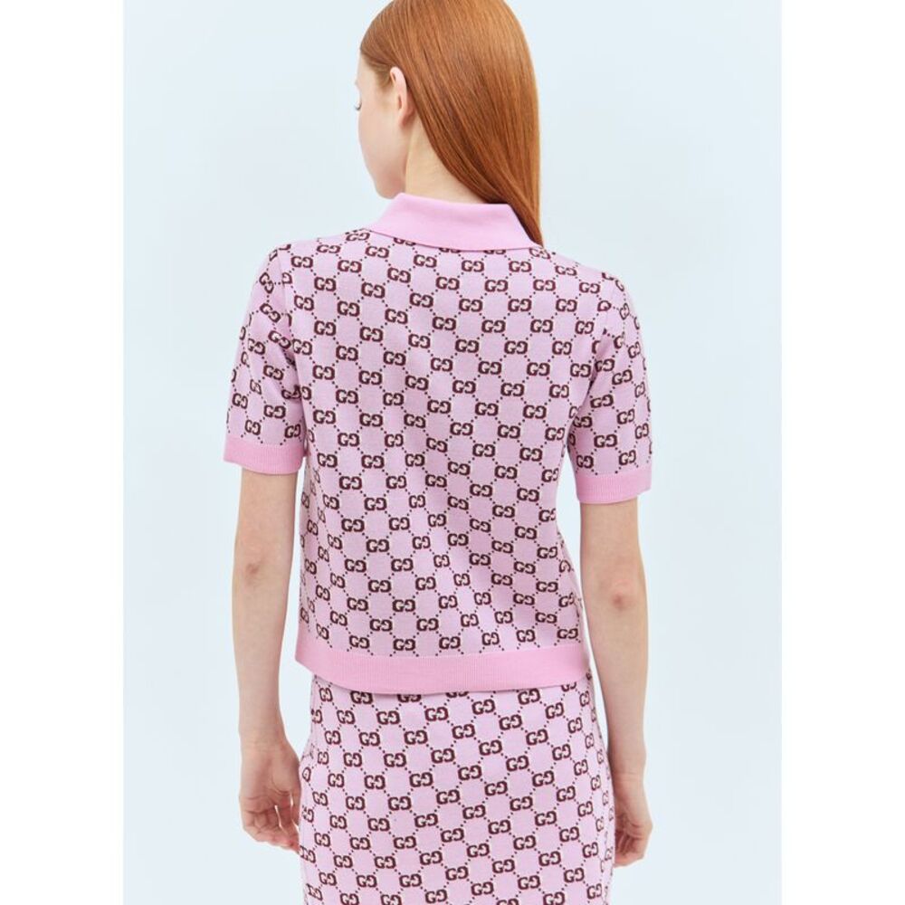 Gucci Women Gg Polo Sweater - Picture 5 of 6